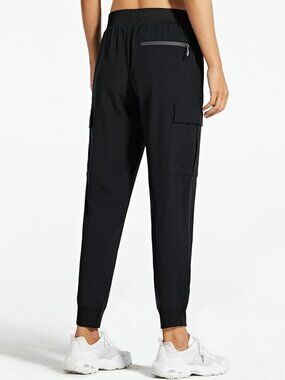 Libin Women's Cargo Joggers Lightweight Quick Dry Hiking Pants Size Small